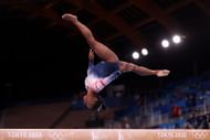 Simone Biles at the Tokyo Olympics